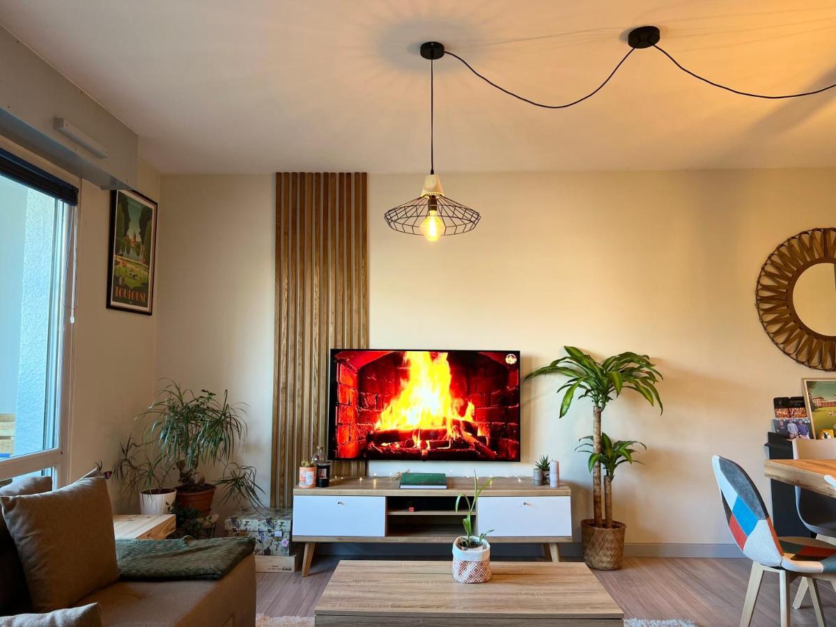 Ferienwohnung Le Zenith - T2 Chaleureux Et Lumineux Toulouse Exterior foto
